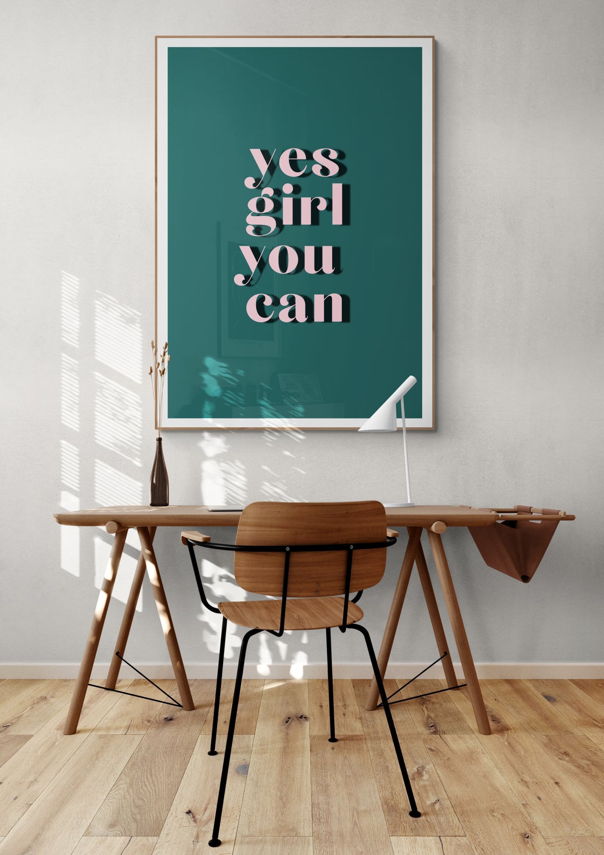 Yes girl you can Poster