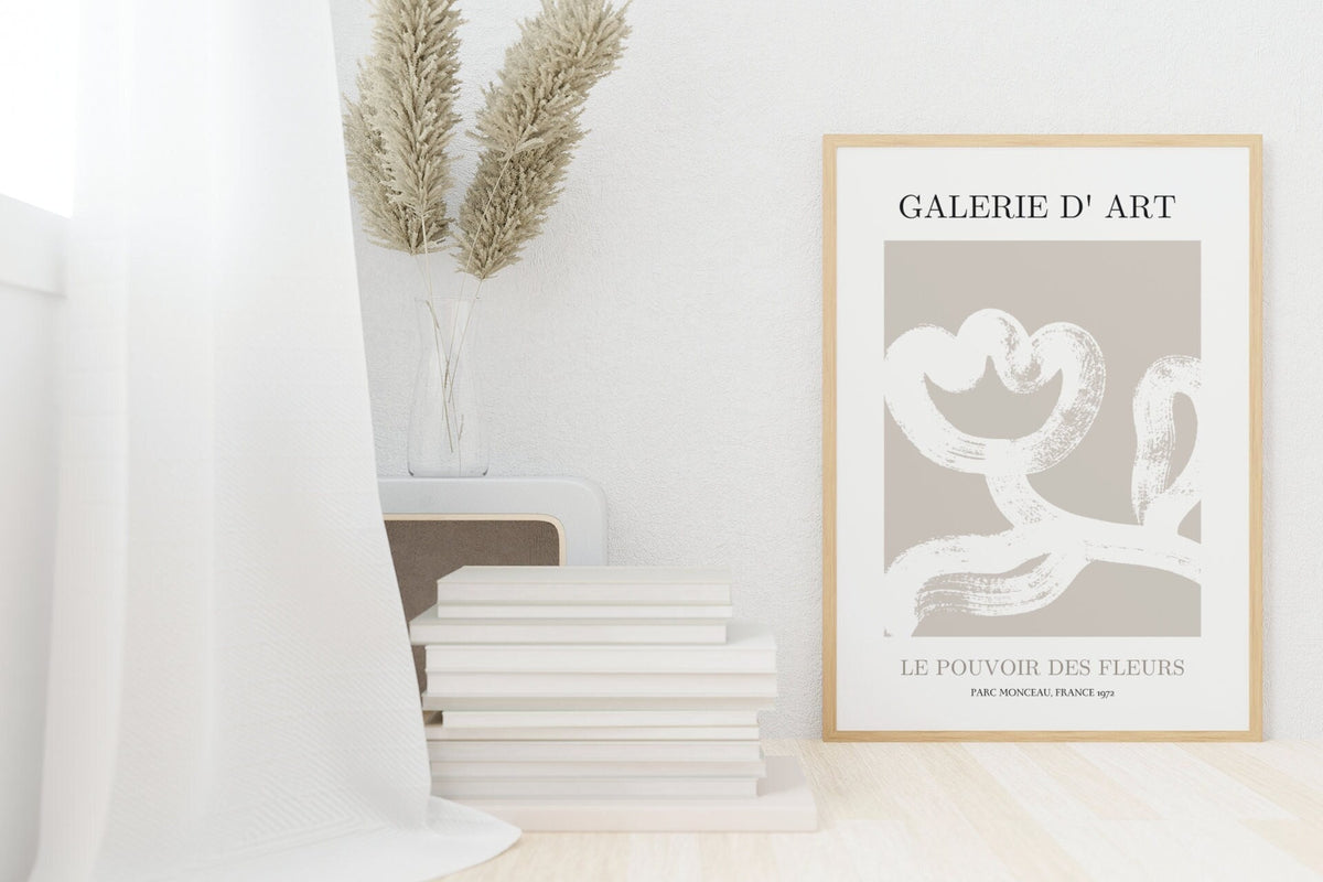 Galerie de Fleur Poster